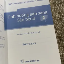 Tình huống lâm sàng Sản bệnh 2  TOY • YEOMANS • FONSECA • ERNEST ;370 trang khổ lớn  1021341