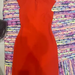Áo khoác nữ Zara WPOWOMAN causal mỏng màu cam size M 597058