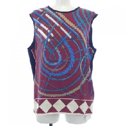 HERMES FOUETS ET BADINES *77-7759 Áo Top - Hàng hiệu Chính hãng