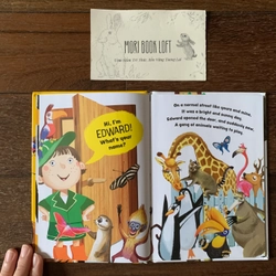Sách ngoại văn Edward's Animal Adventure, Used, Bìa cứng 538139