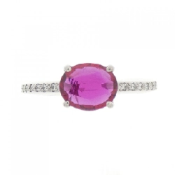 Nhẫn Ruby K18WG 0.68CT 672914