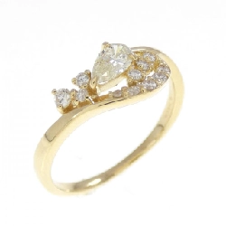 Nhẫn kim cương K18YG 0.196CT - Hàng hiệu Chính hãng