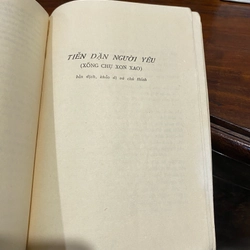 TIỄN DẶN NGƯỜI YÊU - XỐNG CHỤ XON XAO, BÌA VĂN CAO (XB 1973) 495544