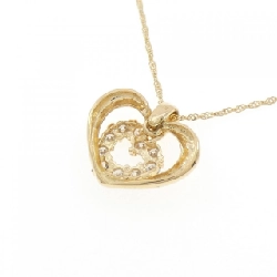 K18YG Dây chuyền kim cương hình trái tim 0.30CT - Hàng hiệu Chính hãng 861028