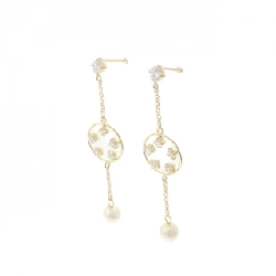 K18YG Bông tai ngọc trai nước ngọt 4.3mm - Hàng hiệu Chính hãng 870344