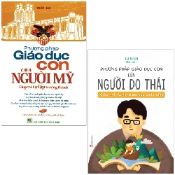 Combo Sách Phương Pháp Giáo Dục Con Của Người Mỹ Và Người Do Thái (Bộ 2 Cuốn) - Trần Hân, Thanh Nhã, Hà Minh