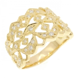 Nhẫn kim cương K18YG 0.36CT