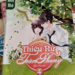 Bộ truyện "Thiếu nữ toàn phong" gồm có 4 tập 70006