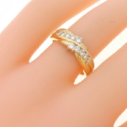 Nhẫn kim cương K18YG 0.30CT 667134