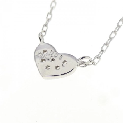 K10WG Dây chuyền kim cương hình trái tim 0.04CT - Hàng hiệu Chính hãng 860155