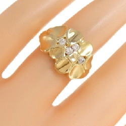 Nhẫn kim cương K18YG 0.21CT 669186