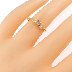 Nhẫn đá màu K18YG - Hàng hiệu Authentic 852850