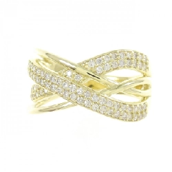 【Sản phẩm mới】Nhẫn kim cương K18YG 0.45CT 672961