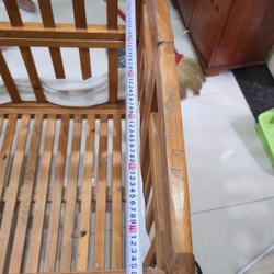 Thanh lí nôi (cũi) gỗ tự nhiên 462894