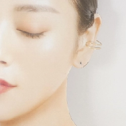 K18YG Khuyên tai - Hàng hiệu Chính hãng 878026