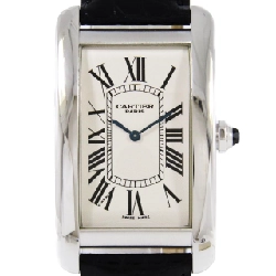Cartier Tank Americaine LM CPCP PT W2604351 PT cơ chế lên dây - Hàng hiệu Chính hãng