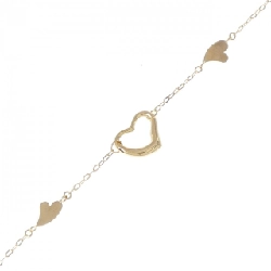 K18YG Dây chuyền hình trái tim - Hàng hiệu Chính hãng