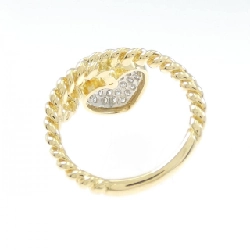 Nhẫn kim cương pavé hình trái tim K18YG/PT 0.35CT 667383