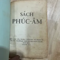 Sách phúc âm khổ nhỏ bìa bằng vải nhung 647238