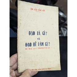 Đạo là gì ? và đạo để làm gì ? - tìm hiểu hồng môn