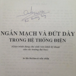 NGẮN MẠCH VÀ ĐỨT DÂY TRONG HỆ THỐNG ĐIỆN 478959