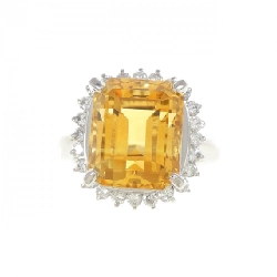 Nhẫn Citrine PT900 7.61CT 669818