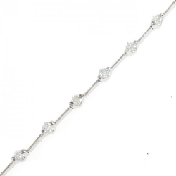 K18WG Vòng tay kim cương 1.50CT - Hàng hiệu Chính hãng