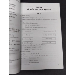 60 đề kiểm tra và đề thi tiếng Việt 1 mới 80% bẩn nhẹ rách bìa 2016 HCM1209 Võ Thị Hoài Tâm GIÁO KHOA 274461