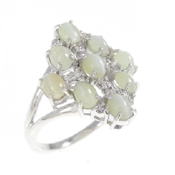 Nhẫn K18WG Chrysoberyl Cat's Eye 2.50CT - Hàng hiệu Chính hãng