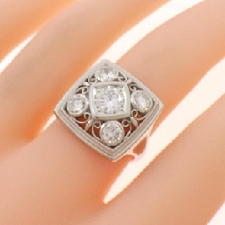 Nhẫn kim cương PT900 1.40CT - Hàng hiệu Chính hãng 851701