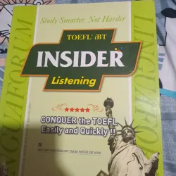 TOEFL iBT INSIDER listening Không CD