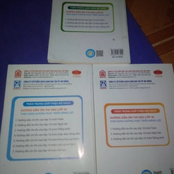 Sách Hướng dẫn ôn thi 10:Toán(100%),Văn(100%),Anh (88%). 462206