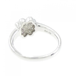 Nhẫn kim cương hồng K18WG hình cỏ ba lá 0.05CT 671751