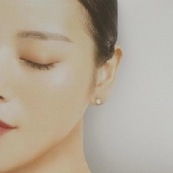 K18YG Bông tai kim cương 0.30CT - Hàng hiệu Chính hãng 869128