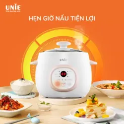 🔥Nồi nấu chậm đa năng  UNIE USC10W, nấu ngon mà không tốn công 572246