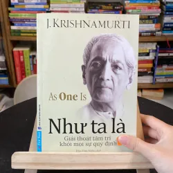 Như ta là-tác giả J. Krishnamurti