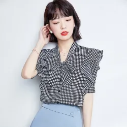 Áo somi tay lỡ vai bồng CALLIE HOUSE 968692