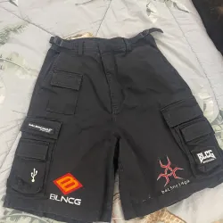 Quần short Cargo Thời Trang Nam Balenciaga size L màu đen