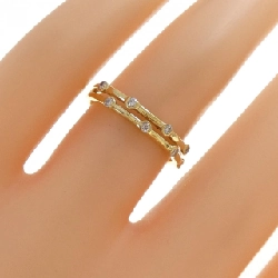 Nhẫn kim cương K18YG 0.10CT - Hàng hiệu Authentic 854112