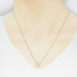 K18YG Dây chuyền kim cương 0.317CT - Hàng hiệu Chính hãng 863395