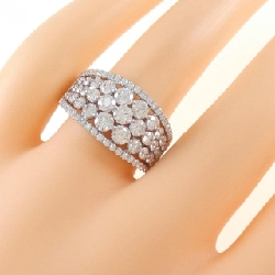 Nhẫn kim cương K18WG 1.19CT 669706
