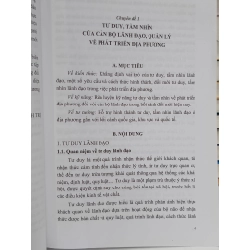 Tài liệu bồi dưỡng, cập nhật kiến thức cho cán bộ thuộc diện ban thường vụ huyện ủy, quận ủy, thị ủy, thành ủy thuộc tỉnh và tương đương quản lý (Đối tượng 4) 528880