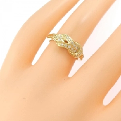 Nhẫn kim cương K18YG 0.10CT - Hàng hiệu Authentic 854135