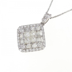 Dây chuyền kim cương PT900/PT850 0.80CT - Hàng hiệu Authentic 861740