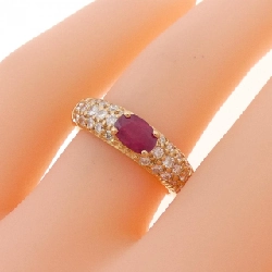 Nhẫn Ruby 0.58CT - Hàng hiệu Authentic 837252