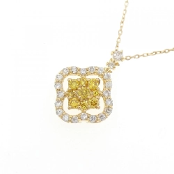 Dây chuyền kim cương K18YG 0.16CT - Hàng hiệu Chính hãng 857463