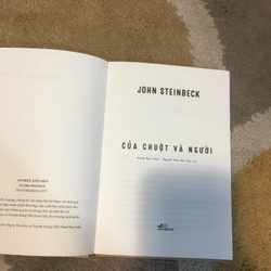 Của Chuột và Người - John Steinbeck (bìa cứng) 139209