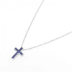 K18WG Nhẫn Đính Sapphire 0.70CT - Hàng hiệu Chính hãng 856866