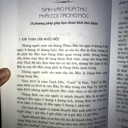 Đổi vận cho người Mệnh khuyết - Quyển Thu đông 707689