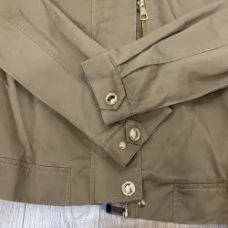 Áo khoác kaki màu nâu tây nhạt 784382